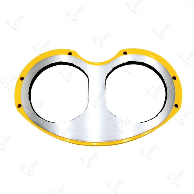 519314 Spectacle Wear Plate 540 DURO22 For Putzmeister Concrete Pump